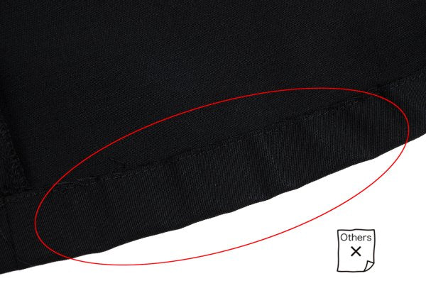 Yohji Yamamoto FEMME 96SS Wool Gabardine Skirt Black Size SS