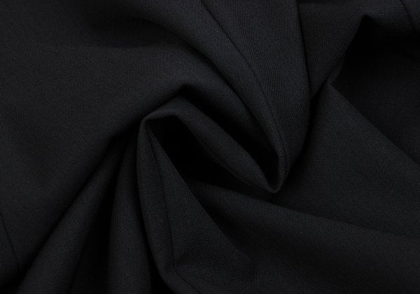 Yohji Yamamoto FEMME 96SS Wool Gabardine Skirt Black Size SS