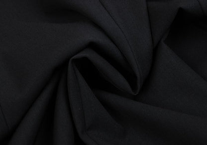 Yohji Yamamoto FEMME 96SS Wool Gabardine Skirt Black Size SS
