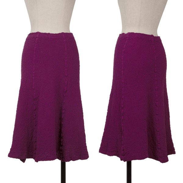 ISSEY MIYAKE me Cauliflower Skirt Purple Size F