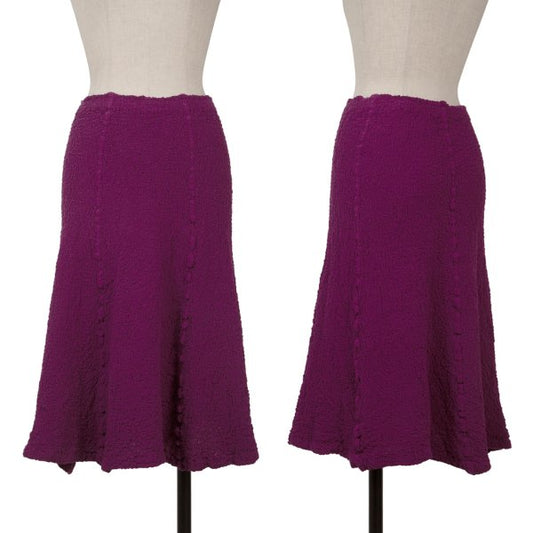 ISSEY MIYAKE me Cauliflower Skirt Purple Size F
