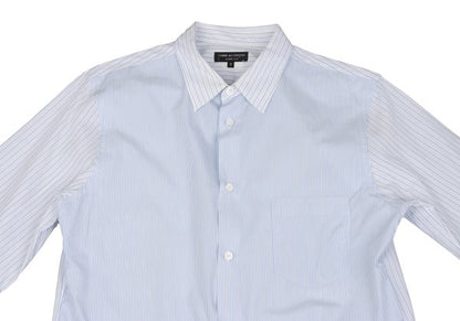COMME des GARCONS HOMME PLUS Paneled Shirt Blue Size M