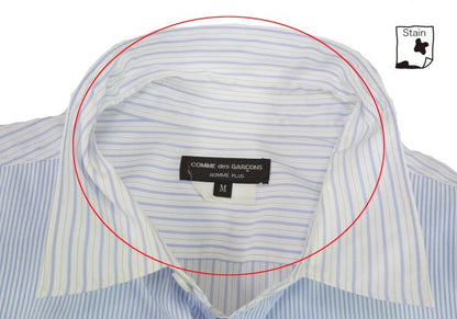 COMME des GARCONS HOMME PLUS Paneled Shirt Blue Size M