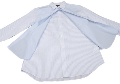 COMME des GARCONS HOMME PLUS Paneled Shirt Blue Size M