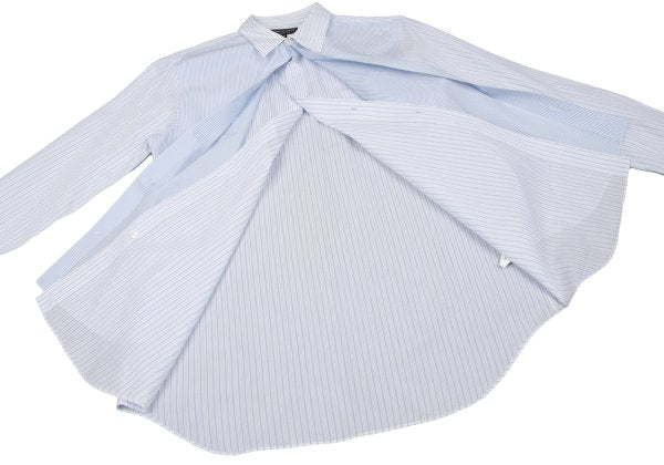 COMME des GARCONS HOMME PLUS Paneled Shirt Blue Size M