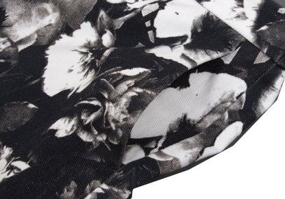 Paul Smith Floral Trompe L'oeil Pants Black White Size 42