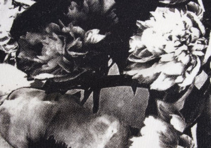 Paul Smith Floral Trompe L'oeil Pants Black White Size 42