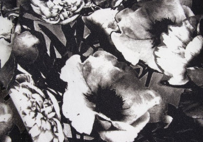 Paul Smith Floral Trompe L'oeil Pants Black White Size 42