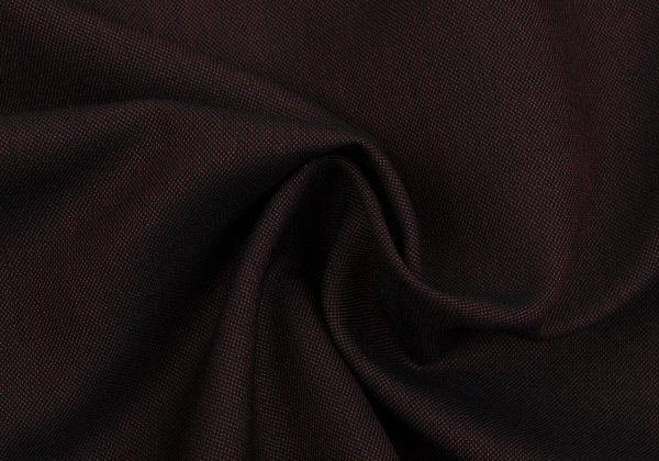 Thierry Mugler Wool Silk Half Wrap Skirt Bordeaux Size 63-90