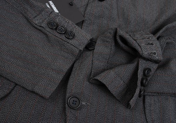 COMME des GARCONS HOMME DEUX 25SS Poly Jacket Gray Size XS