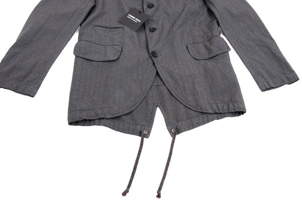 COMME des GARCONS HOMME DEUX 25SS Poly Jacket Gray Size XS