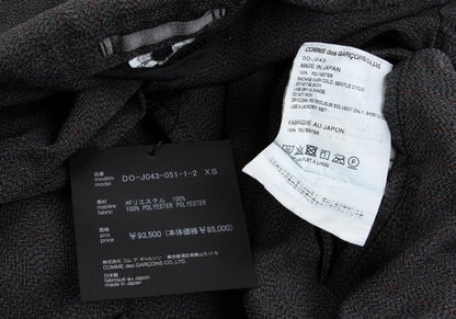 COMME des GARCONS HOMME DEUX 25SS Poly Jacket Gray Size XS