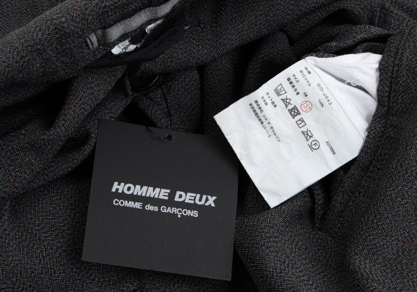 COMME des GARCONS HOMME DEUX 25SS Poly Jacket Gray Size XS