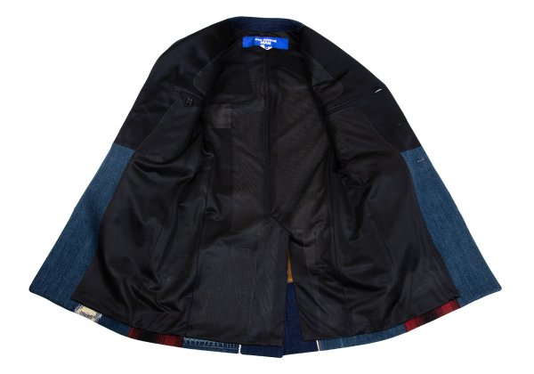 JUNYA WATANABE MAN Patchwork Denim Coat Indigo Size XS