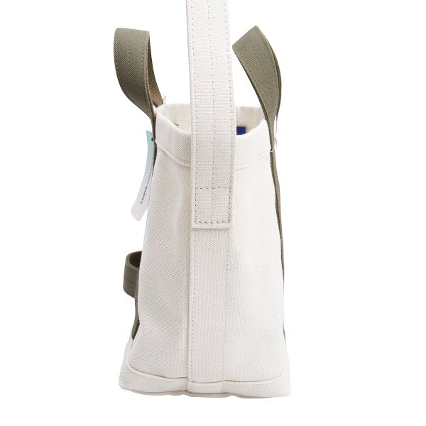 COMME des GARCONS SHIRT 25SS Canvas 2-Way Bag Ivory Khaki