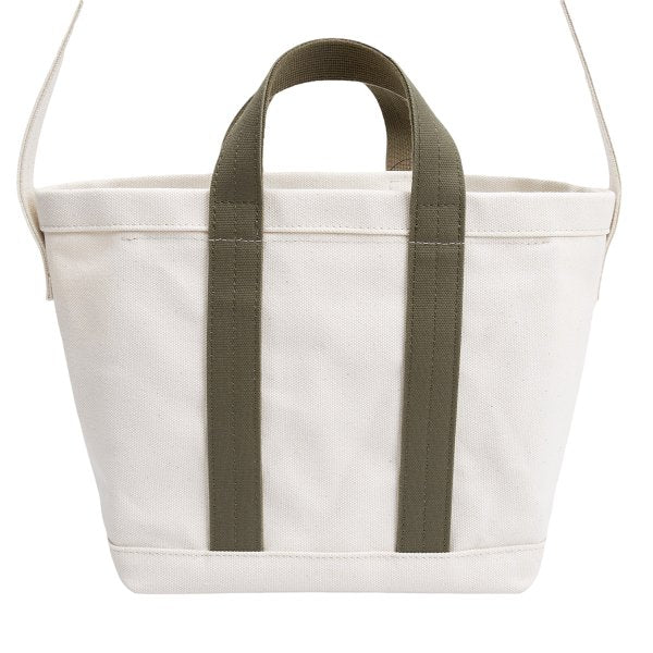 COMME des GARCONS SHIRT 25SS Canvas 2-Way Bag Ivory Khaki