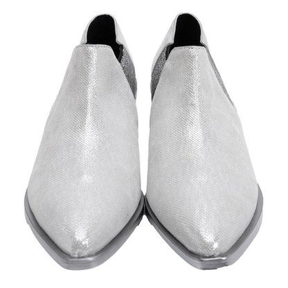 JUNYA WATANABE 25SS Glitter Heels Silver Size 6 (24.5cm)