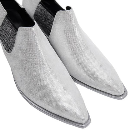 JUNYA WATANABE 25SS Glitter Heels Silver Size 6 (24.5cm)