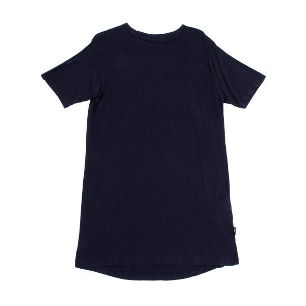 B Yohji Yamamoto 19AW Lyocell Cotton Long Shirt Navy Size 3