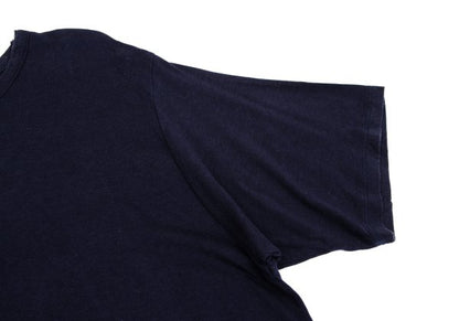 B Yohji Yamamoto 19AW Lyocell Cotton Long Shirt Navy Size 3