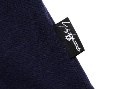B Yohji Yamamoto 19AW Lyocell Cotton Long Shirt Navy Size 3
