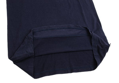 B Yohji Yamamoto 19AW Lyocell Cotton Long Shirt Navy Size 3
