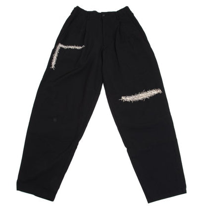 Yohji Yamamoto POUR HOMME 80s Wool Pants Black Size S