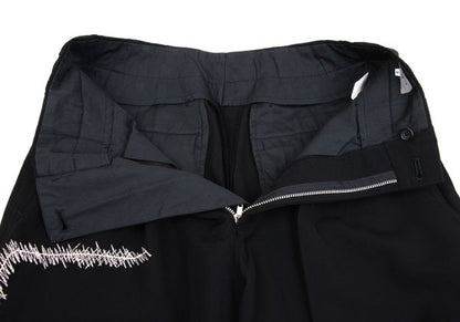 Yohji Yamamoto POUR HOMME 80s Wool Pants Black Size S