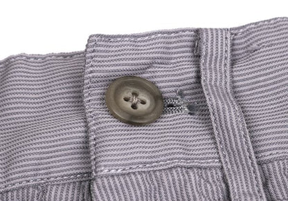 Yohji Yamamoto POUR HOMME Stripe Woven Pants Lavender Size M