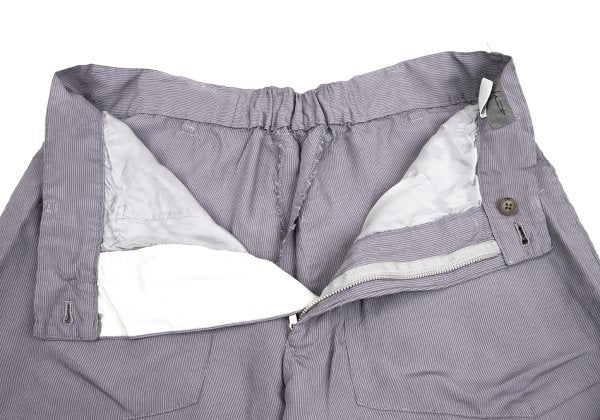 Yohji Yamamoto POUR HOMME Stripe Woven Pants Lavender Size M