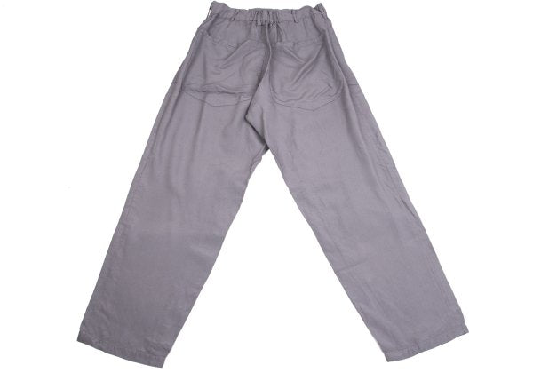 Yohji Yamamoto POUR HOMME Stripe Woven Pants Lavender Size M