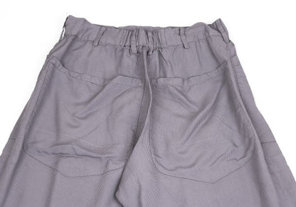 Yohji Yamamoto POUR HOMME Stripe Woven Pants Lavender Size M
