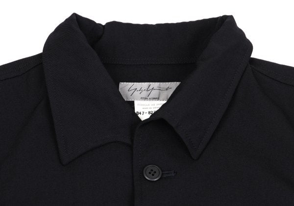 Yohji Yamamoto POUR HOMME Gabardine Knit Panel Jacket Size M