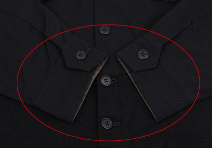 Yohji Yamamoto POUR HOMME Gabardine Knit Panel Jacket Size M