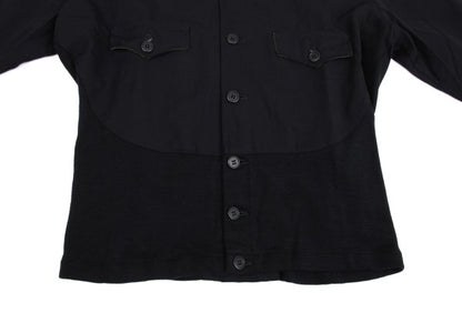 Yohji Yamamoto POUR HOMME Gabardine Knit Panel Jacket Size M