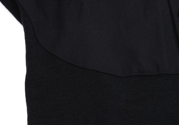Yohji Yamamoto POUR HOMME Gabardine Knit Panel Jacket Size M