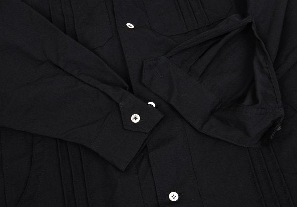 Yohji Yamamoto POUR HOMME Pintuck Shirt Jacket Size M