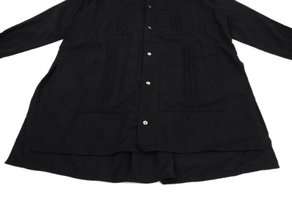 Yohji Yamamoto POUR HOMME Pintuck Shirt Jacket Size M