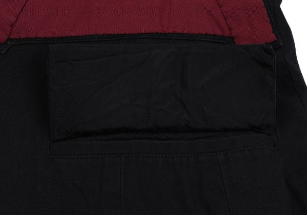Yohji Yamamoto POUR HOMME Alphabet Patch Jacket Black Size S