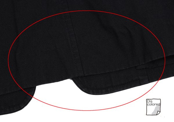 Yohji Yamamoto POUR HOMME Alphabet Patch Jacket Black Size S