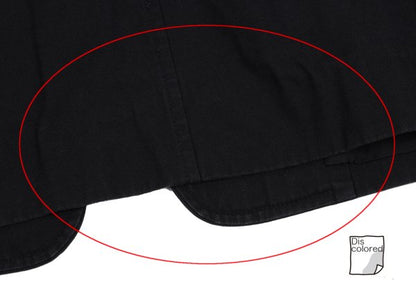 Yohji Yamamoto POUR HOMME Alphabet Patch Jacket Black Size S
