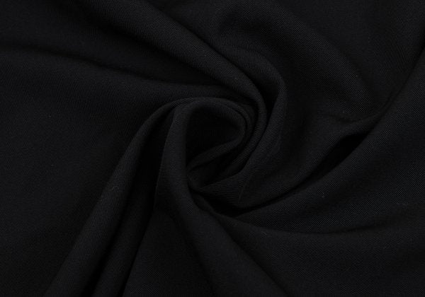 Yohji Yamamoto POUR HOMME Black Wool Fly-Front Jacket Size S