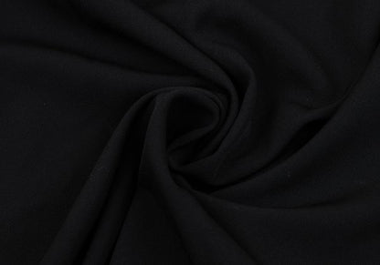 Yohji Yamamoto POUR HOMME Black Wool Fly-Front Jacket Size S