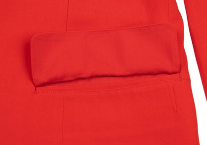 Yohji Yamamoto POUR HOMME Rayon Lapel Jacket Red Size M