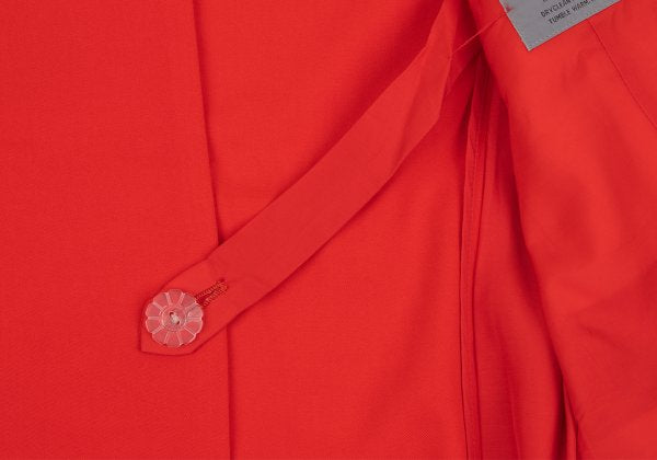 Yohji Yamamoto POUR HOMME Rayon Lapel Jacket Red Size M