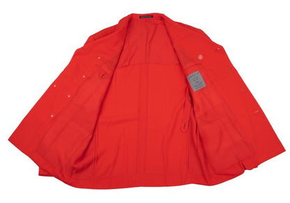 Yohji Yamamoto POUR HOMME Rayon Lapel Jacket Red Size M