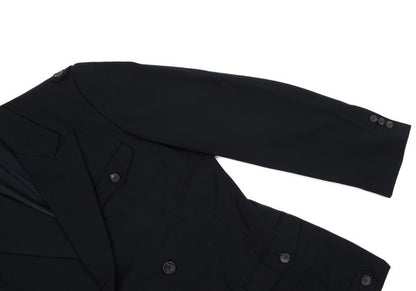 Yohji Yamamoto POUR HOMME Epaulet Peak DB Jacket Size M