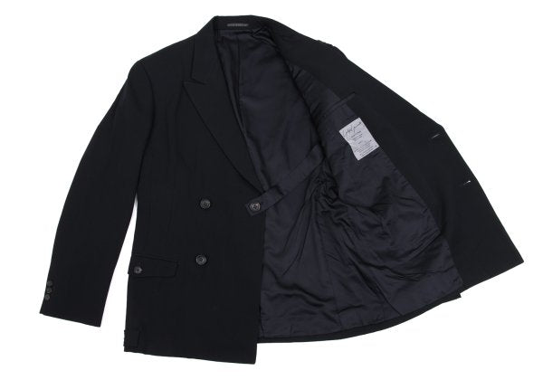 Yohji Yamamoto POUR HOMME Epaulet Peak DB Jacket Size M