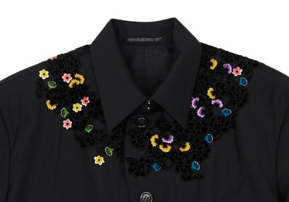 Yohji Yamamoto POUR HOMME 93SS Velour Jacket Black Size M