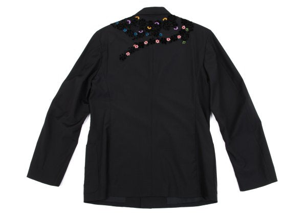 Yohji Yamamoto POUR HOMME 93SS Velour Jacket Black Size M